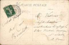 CPA Rouen Overall picture of the Field of Mars of the Seine and Cote Sainte Catherine