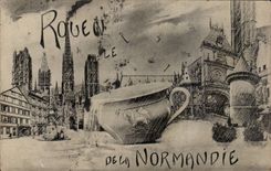 CPA Rouen Le pot of Normandy