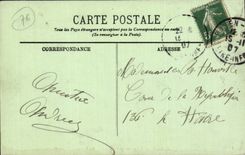 CPA Rouen Panorama taken of Sainte Catherine