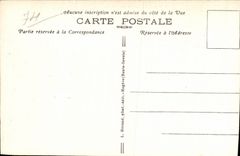 CPA Chemin de fer du Mont Blanc La rampe du Mont Lachat Le glacier et l'aiguille de Blonnassay (4106m) Train