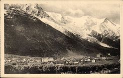 CPA Chamonix et le Mont Blanc 