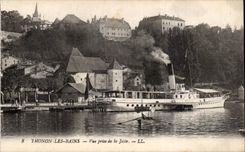 CPA Thonon les Bains Seen from of the pier