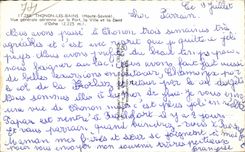 CPA Thonon les Bains View air on the port the city and the tooth of Oche