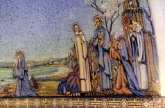 CPSM Church Nd of the leman saints of Mosaic Savoy of Maumejean Vongy Thonon les Bains