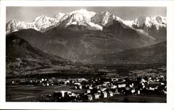CPSM Sallanches et le Mont Blanc