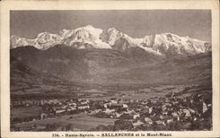 CPA Sallanches et le Mont Blanc