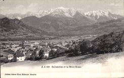CPA Sallanches et le Mont Blanc