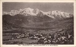 CPA Sallanches et le Mont Blanc