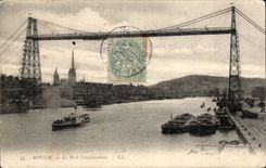 CPA Rouen Le transporter bridge