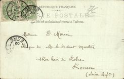 CPA Rouen Fountain of the stone Cross