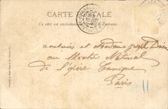 CPA Saint Hilaire of Harcouet Places Route basin of Domfront