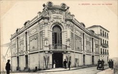 CPA Beziers Music hall of the varieties