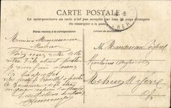 CPA Spinning mills Rope manufactures Left the workmen Bessonneau Angers