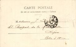 CPA St ouen alms the church