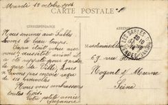 CPA In the Vendean countryside Sheep Shepherd Folklore