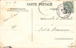 CPA Chamonix Chemin de fer electrique et le Mont Blanc 