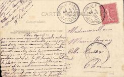 CPA Lake Annecy Unloading dock of Menthon