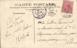 CPA Castle of the Dormouse Avenue of Tours