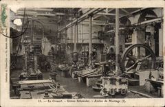 CPA Creusot Factories Schneider Assembly workshop