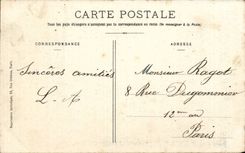 CPA La Varenne Chennevieres Rue du bac au pont de Chennevieres