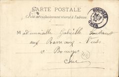 El santo de CPA honra los les Bains de la cabra de Chevre del desierto