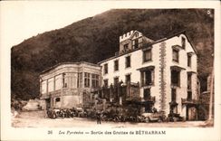 CPA Left the caves of Betharram