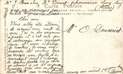 CPA Paris Festivals of the victory July 14th  1919 marine fusillers ravelling under Arc de Triomphe