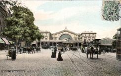 CPA Paris Train station of the East