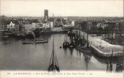 El usar de CPA La Rochelle del pecado visto del santo de Nicolas de la torre