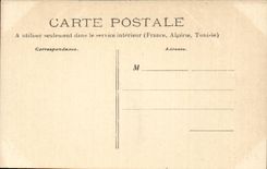 CPA Legende de St Saulge L'herbe du clocher Vache 