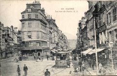 CPA Le Havre la calle de Paris