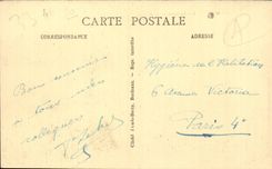 CPA Bordeaux Train station of the South