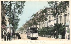 CPA Niza que ocurrio de la estacion