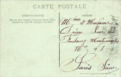 Fontainebleau - Main street - CPA