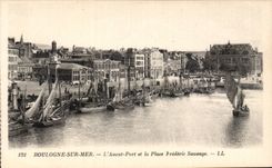 Boulogne on Sea - Before Port and the Wild Frederic - CPA