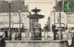 Henrichemont - the Fountain - CPA