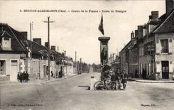 Bruere - Allichamps - Center of France - Road of Bourges - CPA
