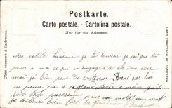 Fantasia suiza - ninos - trajes - folkore - CPA