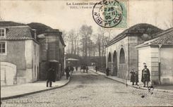 Toul - puerta de Francia - CPA