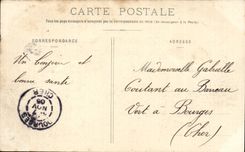 Toul - puerta de Francia - CPA