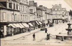 Saint Hilaire of Harcouet - the National Place - CPA