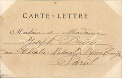 Saint Hilaire of Harcouet - the National Place - CPA