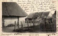 Villevieux - a Farm - CPA