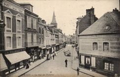 Yvetot it Street of the Victories - CPA