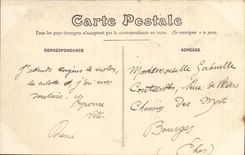 Bourges - campo de Manouevre - CPA