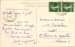 Folklore - Costumes - Island of Oleron - CPA