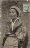 Folklore - Auvergne Costumes - Woman - CPA