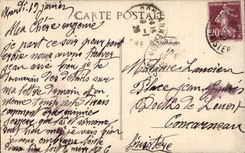 Folklore - Costumes - Ropemaking machine of the surroundings of Gourin - CPA