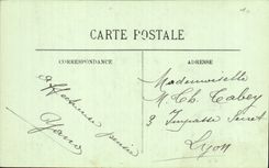 Folklore - Costumes - Hairstyle of the Borough of Batz - CPA