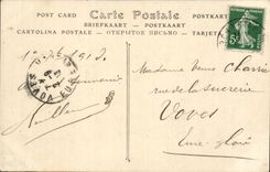 Folklore - Costumes - Sarthe-native Old woman CPA